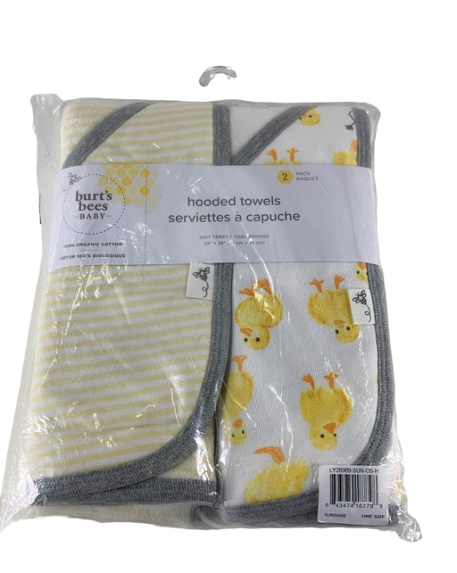 Shop Burt's Bees Baby Hooded Bath Towels 2 Pack, Little Ducks at GoodBuy Gear