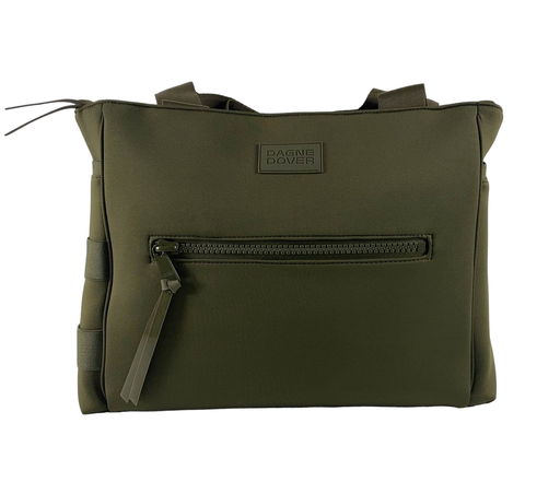 Shop Dagne Dover Large Wade Diaper Tote, Dark Moss at GoodBuy Gear
