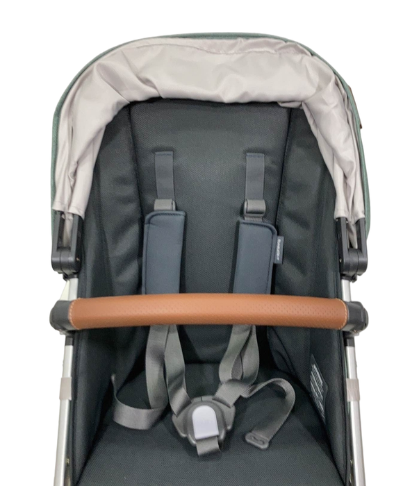 secondhand UPPAbaby VISTA RumbleSeat V2, 2015+, 2021, Emmett (Green Melange)