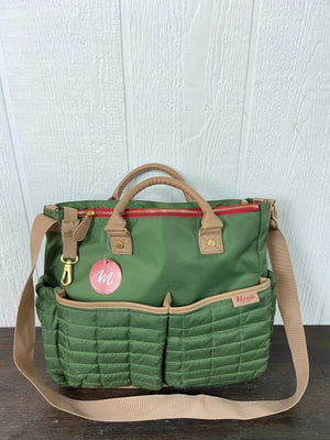  Designer Diaper Bag, by Maman With Matching Changing