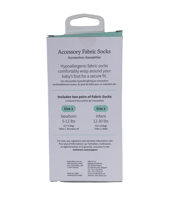 secondhand Owlet Extra Fabric Socks