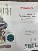 used BabyBjorn Baby Carrier Free, Sage Green 3D Mesh