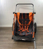 secondhand InStep Double Bicycle Trailer With Stroller Kit