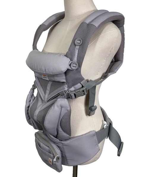 used Ergobaby Omni 360 Cool Air Mesh Baby Carrier, Pearl Grey