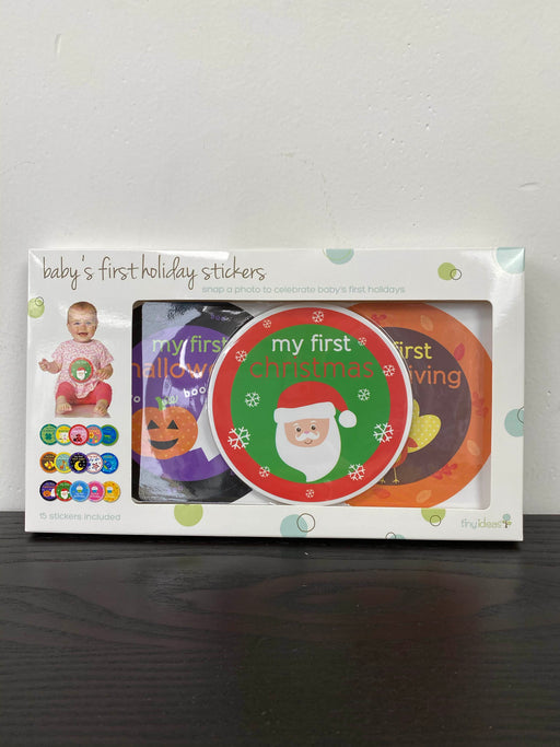 used Tiny Ideas Baby’s First Holiday Photo Stickers