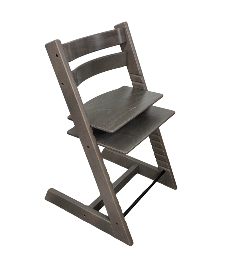 stokke tripp trapp baby set hazy grey Stokke Tripp Trapp High Chair With Baby Set, Hazy Grey