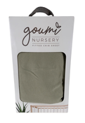 Shop Goumikids Fitted Crib Sheet, Storm Grey at GoodBuy Gear