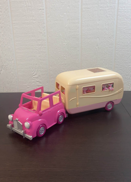 used Lil’ Woodzeez Happy Camper Playset