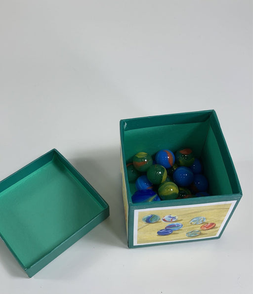 secondhand Box Of Marbles