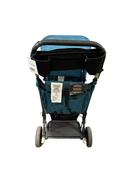 used Joovy Caboose Graphite Stand-On Tandem Stroller, 2016, Turquoise