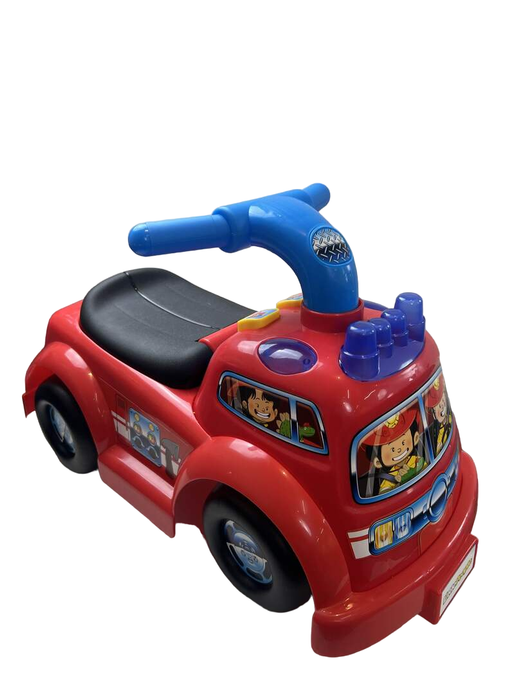 secondhand Fisher Price Little People Fire Truck Ride On