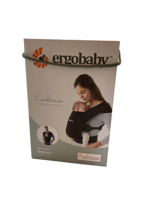 used Ergobaby Omni 360 Cotton Baby Carrier, Pure Black