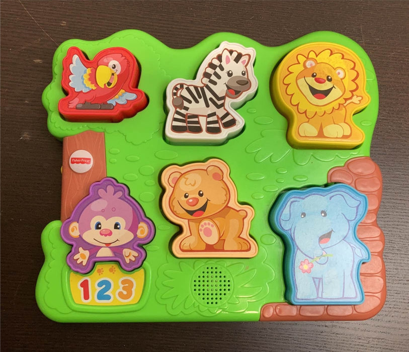 used Fisher Price Laugh & Learn Zoo Animal Puzzle