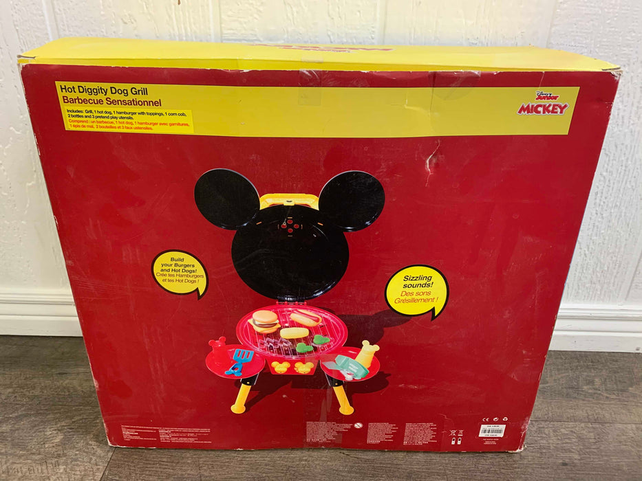 used Disney Mickey Mouse Barbecue Grill Play Set