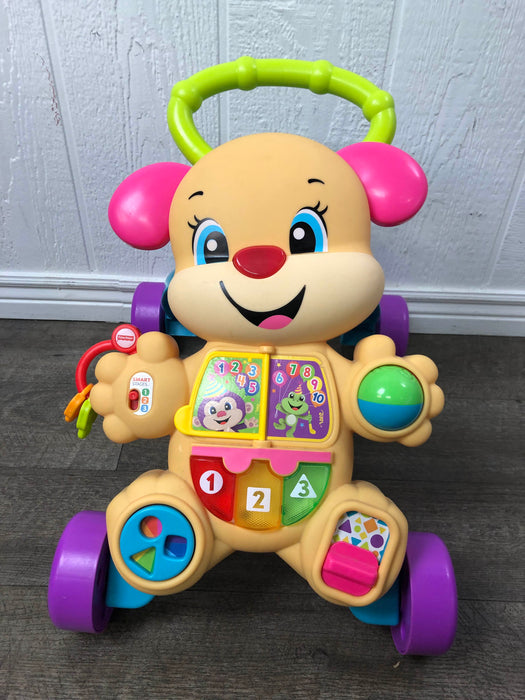 used Fisher Price Laugh & Learn Smart Stages Learn With Puppy Walker