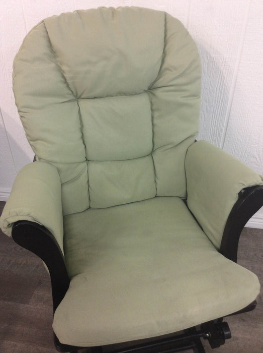 secondhand Shermag Glider And Ottoman