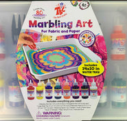 used TBC Marbling Art Paint Kit