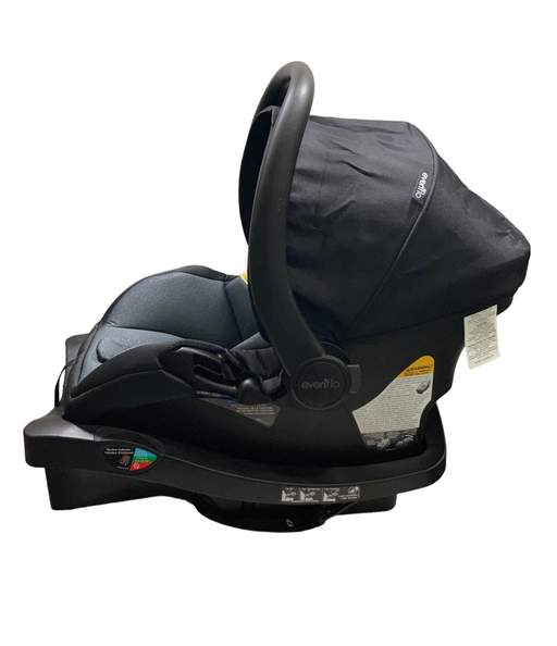 secondhand Evenflo LiteMax 35 Infant Car Seat, Knoxville Gray, 2023