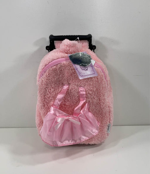 secondhand Popatu Trolley Rolling Backpack With Removable Plush, Unicorn