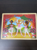 secondhand Melissa & Doug 48-Piece Wooden Jigsaw Puzzle, Ballerina