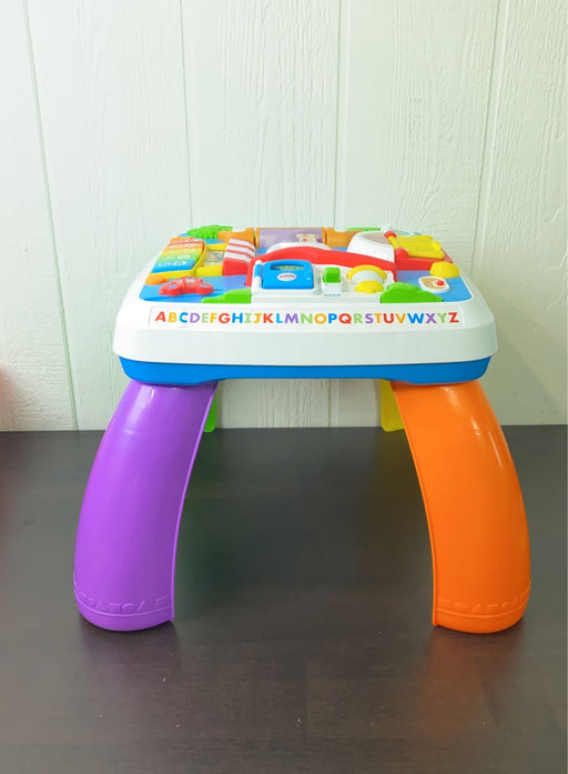used Fisher Price Laugh And Learn Around The Town Learning Table