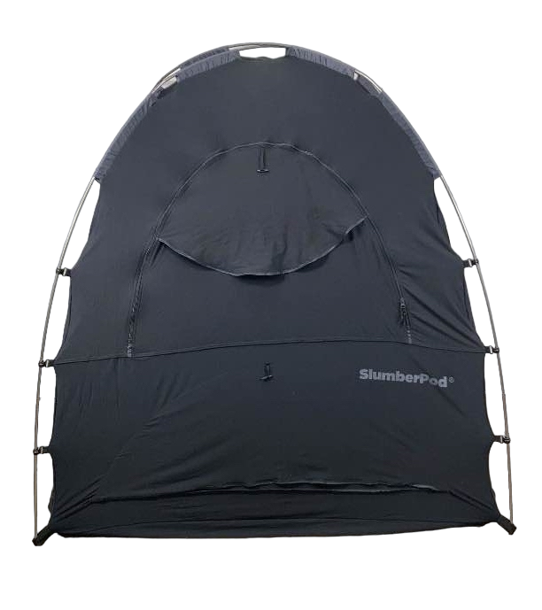 used SlumberPod 2.0 Sleep Canopy, Black/Gray