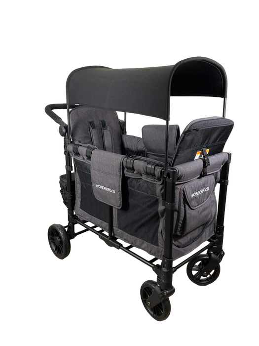 used Wonderfold W2 Elite Multifunctional Stroller Wagon, Charcoal Grey, 2023