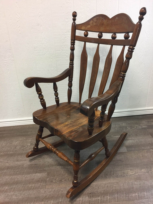 used Wooden Rocking Chair