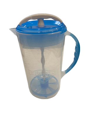 Dr. Brown's Baby Formula Mixing Pitcher with Adjustable Stopper, Locking  Lid, & No Drip Spout, 32oz, BPA Free, Blue