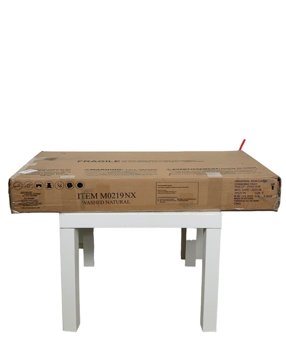 Shop MDB Universal Removable Changing Tray, Washed Natural at GoodBuy Gear