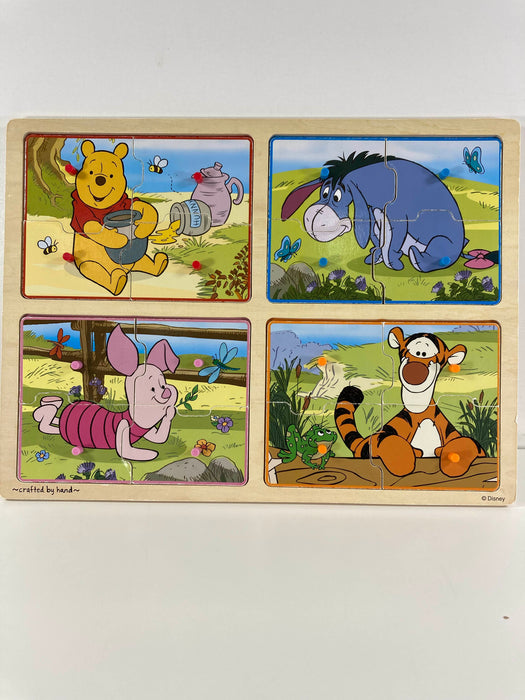 used Melissa & Doug Winnie The Pooh 16-piece Puzzle Set