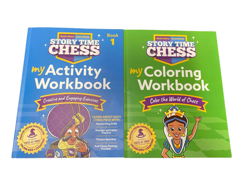 used Story Time Chess Activity Workbooks