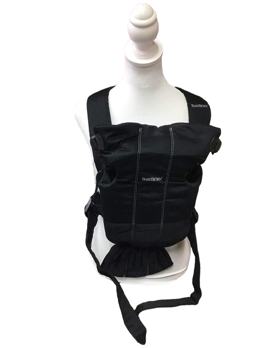 used BabyBjorn Baby Carrier Mini, Black Cotton