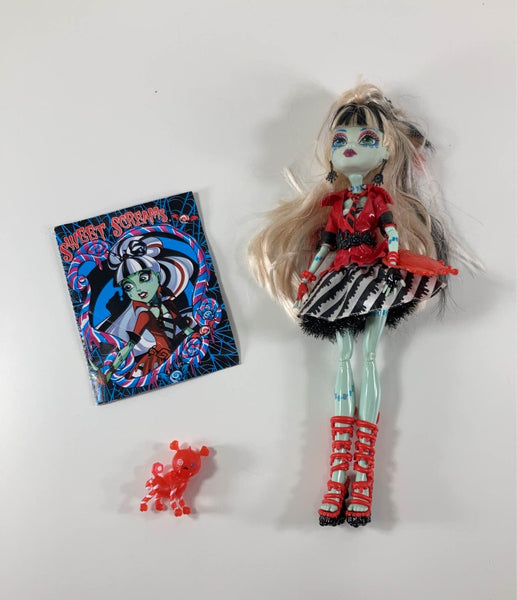 Free shipping NEW Sweet Screams Frankie Stein Monster High Doll From Mattel  no.1