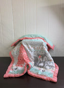 secondhand Lambs & Ivy Five Piece Crib Set