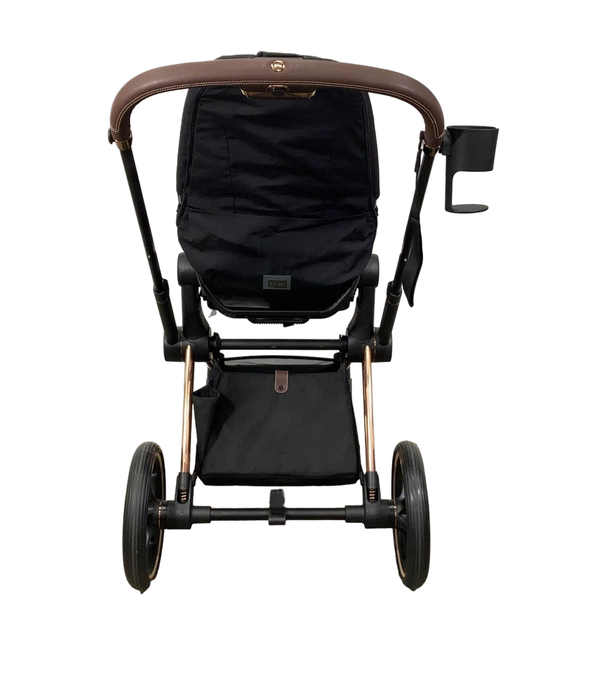 Cybex PRIAM Stroller, Rosegold, Deep Black, 2022