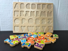 used Fat Brain Toys Alphabet Puzzle