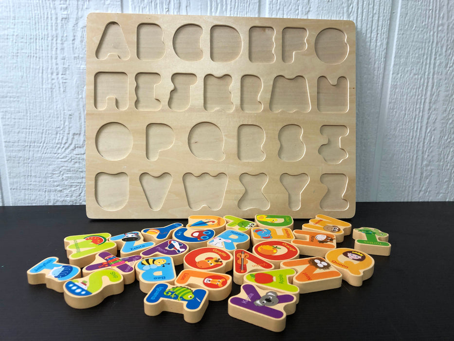 used Fat Brain Toys Alphabet Puzzle