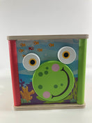 secondhand Small Wooden Activity Cube