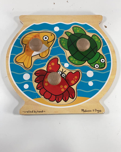 used Melissa & Doug Jumbo Knob Puzzle