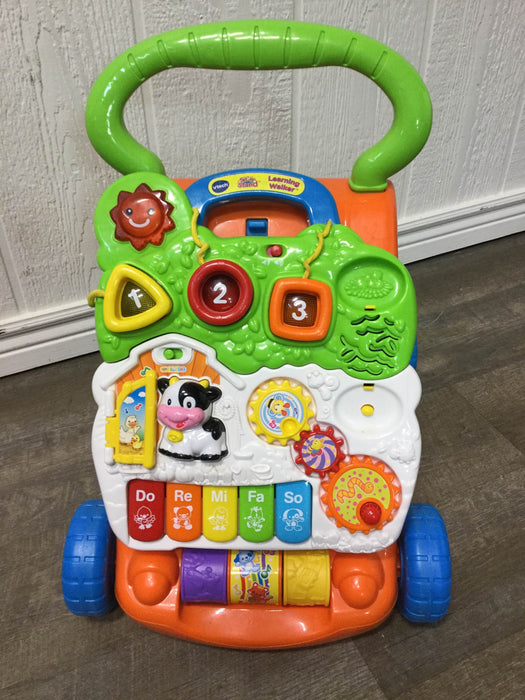 secondhand VTech Sit To Stand Learning Walker