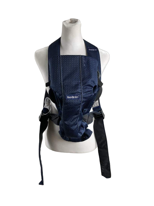 used BabyBjorn Baby Carrier Harmony, Navy Blue