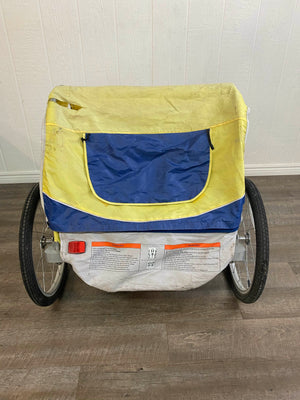 Schwinn bike trailer blue and 2024 yellow