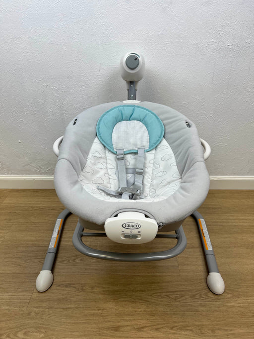 used Graco Duet Sway Swing With Portable Bouncer