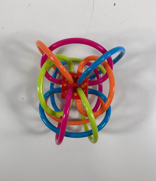 used Manhattan Toy Winkel Rattle And Sensory Teether Toy