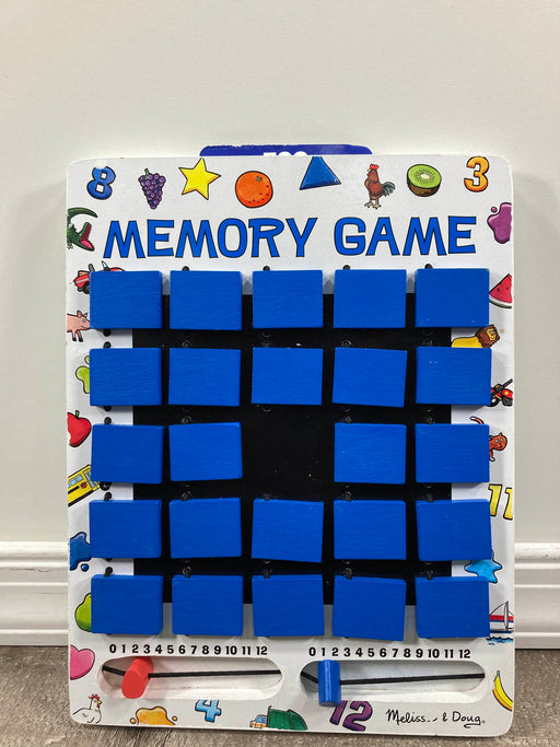 secondhand Melissa & Doug Flip-to-Win Memory Game