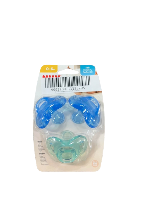 used NUK Comfy Pacifier, 3 pack 0-6 Months