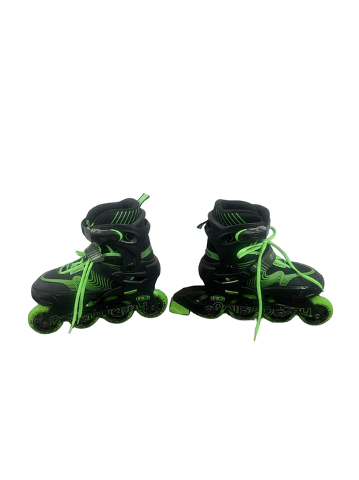 Shop Roller Derby Caspian Kids' Adjustable Inline-Quad Combo Skates, Medium (shoe size 3-6) at GoodBuy Gear