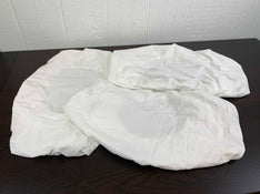 used BUNDLE Fitted Crib Sheets