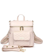 Shop Luli Bebe Monaco Diaper Bag Petite, Pastel Pink at GoodBuy Gear